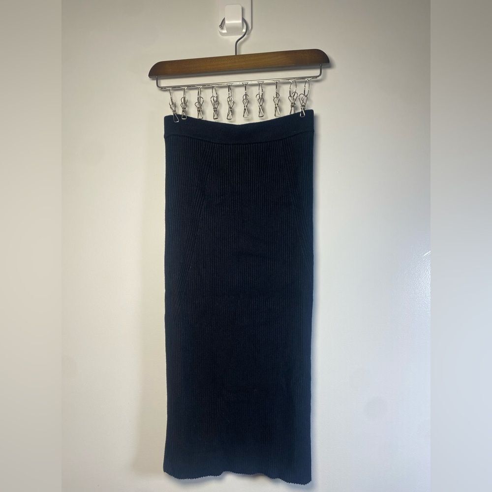 Abercrombie & Fitch Black Pull on Pencil Skirt